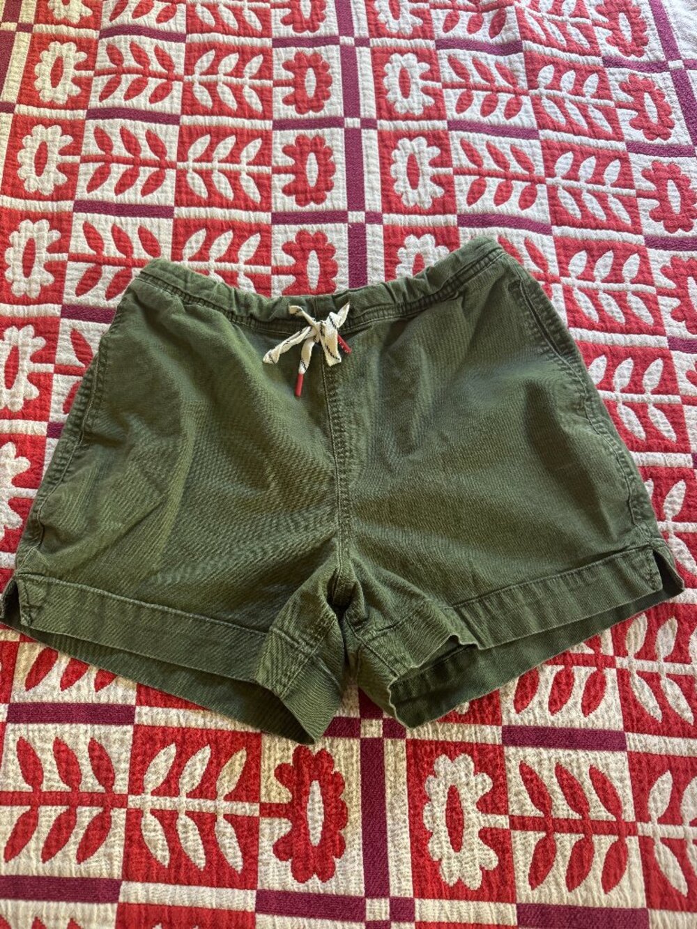 Topo Designs Olive Drawstring Women's Shorts